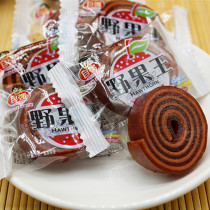 Self-improvement hawthorn strips Beijing roll snacks Bulk fruit Danpi Iron hawthorn hawthorn burger Small package baby preserved fruit digestion