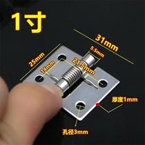 Two-way free closing automatic hinge double open stainless steel closed door cowboy inner and outer device open hinge door return spring