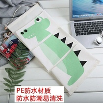 New cartoon hanging bag kindergarten reading area book sorting cloth bag wall hanging storage bag wall hanging bedside book bag
