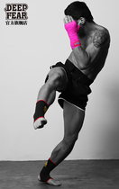 DF MUAY THAI ANKLE SUPPORT FIGHTING SANDA MMA PROTECTIVE GEAR BOXING INSTEP FIGHTING ANKLE SUPPORT FOOT COVER DEEP FEAR
