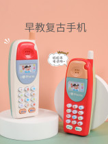 Children's mobile phone toys simulation girls over 3 years old 2021 new princess puzzle music phone can bite