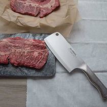 Original imported Japanese with good treatment GLOBAL stainless steel minced meat knife machete G-12