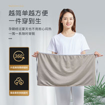 Radiation protection clothing maternity silver fiber apron pregnancy office workers computer Four Seasons invisible inside wear