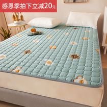 Roland washable cotton pad warm mattress single double home mattress protective pad 1 5m bed non-slip thin soft pad