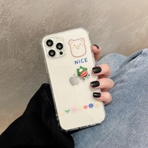 Rotating cute pout doll for iphone12pro max Apple 11 phone case x xs xr female 7 8plus silicone ins Japanese and Korean personality creative all bag
