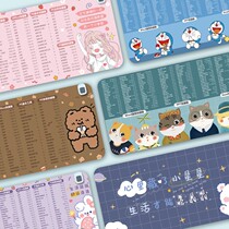 Heating Mouse Pads Oversized Girls Office Desktop Fever Warm Hands Table Mat Computer Keyboard Electric Heating Writing Mat