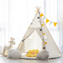 Childrens room ins small tent indoor princess girl boy baby Nordic game house Indian toy wooden house
