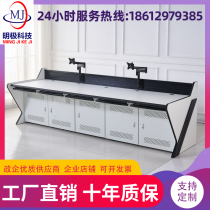 Thickened luxury double triple monitoring station command center console dispatching platform customized curved console platform