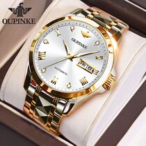 Imported movement mens watch mechanical watch fully automatic Swiss new flagship store waterproof brand name watch top ten