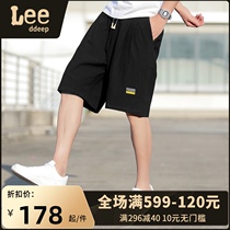 Lee Ddeep shorts mens summer thin trend ins sports six-point pants loose plus size casual five-point pants