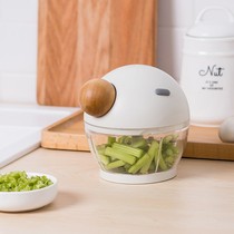 Hand-drawn meat grinder manual cooking family kitchen stirring garlic minced meat garlic multifunctional small