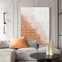 YZS original ladder oil painting French living room abstract painting Three-dimensional texture hanging painting Italian corridor painting