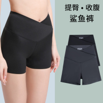 Shark Pants Outside Wearing Womens Underpants Summer Thin safety pants Anti-light cross Barbie Pants Possession-Hip Shorts