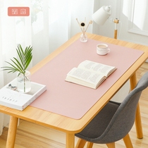 Xialu desk pad Leather oversized mouse pad Writing pad Laptop keyboard pad waterproof customization