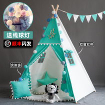 Children's tent indoor princess girl boy outdoor home small house baby can sleep triangle Indian