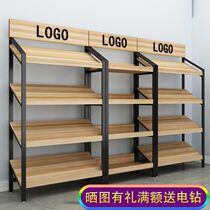 Shelf shelf Display cabinet Bevel display makeup Fruit cake gift Shoe shop wine cabinet Supermarket snack rack