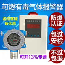 Industrial explosion-proof combustible gas dust alarm detector Wine paint CH4 ammonia hydrogen oxygen concentration detector