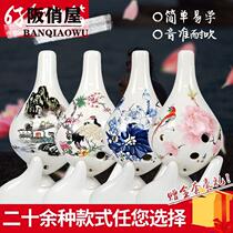 2021 Beginner Ocarina 6-hole Alto C tune six-hole AC Ocarina professional childrens national musical instrument Tao Xun
