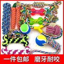 Dog and dog bites rope knot preparation toy Golden molars pet cat dog bully dog Teddy resistant to bite puppies carrot