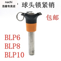 Ball head lock pin push button type quick lock bolt positioning quick release pin steel ball safety pull pin BLP6 8 10