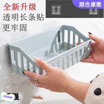 Kitchen Ginger Garlic Intake Rack Thickened no-mark viscose wall-mounted basket washroom Basket Containing Basket free of punch
