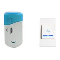 Wireless remote control doorbell elderly caller DC home battery removable high-definition ringtone electronic doorbell