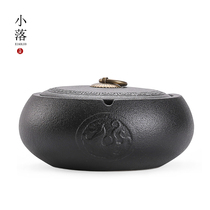 Ashtrays Ceramic home Living room with cover windproof Fly Ash Creative Personality Trend Office with a large smoke cylinder