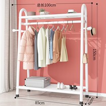 Small wardrobe occupies an area small bedroom Space storage storage hanging clothes simple wardrobe strong and durable cabinets