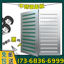 304 stainless steel trench cover 201 kitchen sewer grille drain rainwater grate custom non-slip manhole cover