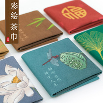 Ruihexiang tea towel tea cloth absorbent thickened tea set tea table cloth special rag tea table accessories Zen