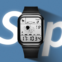 Teen Watch Mens High School High School Students Trend Square Astronaut Multifunction Sports Smart Children Electronic