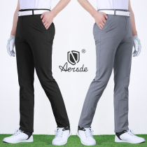 Golf pants mens pants Slim stretch quick-drying mens pants thin summer GOLF pants mens clothing Korean version
