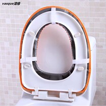 Toilet cushion thickened cushion cover washable plush cute household waterproof universal toilet seat