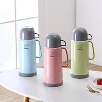 Childrens thermal insulation pot Portable household thermal insulation pot Mini glass liner Electric kettle Warm kettle Thermos bottle