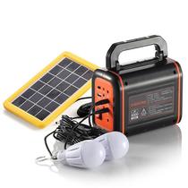 Household solar panel power generation small system lighting lamp power storage household photovoltaic equipment machine charging battery