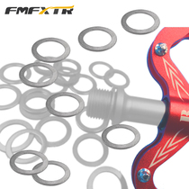 Mountain bike Palin bearing pedal gasket protection circle dead flying bicycle pedal locking pedal anti-loose accessories