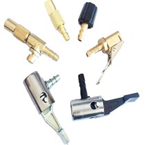 Inflatable mouth head Air conversion car wind King tube air pump tube head pump tube extension tube copper wind King accessories