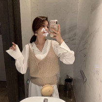 2021 early autumn suit womens fashion light ripe culture quality is thin and aging Western style long-sleeved all-match design dress
