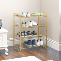 Nordic multi-layer shoe rack door light luxury home shoe cabinet storage artifact large-capacity economic shoes simple shelf