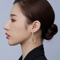 2021 new fashion round face niche unique earrings female design high sense temperament light luxury exaggerated summer earrings