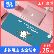 Computer heating pad office desktop warm table pad heating mouse pad heating table pad heating mouse pad oversized