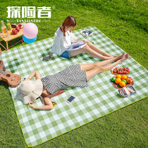 Picnic mat moisture-proof mat thickened outdoor outing portable picnic cloth lawn waterproof mat picnic mat ins Wind