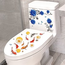 Toilet sticker toilet toilet seat sticker decoration creative personality bathroom toilet waterproof toilet self-adhesive