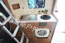 Motorhome indoor ladder Aluminum alloy motorhome inner ladder Sojourn trailer straight ladder Non-slip car inner bed ladder
