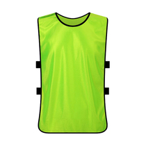 Anti-clothing basketball football training vest custom activity team number promotion advertising shirt vest printing logo