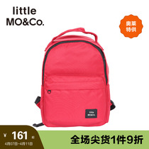 little moco child clothing children double shoulder bag camouflak schoolboy male and female child nursery school bag