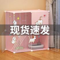  Cat cage Household indoor cat house villa large free space Cat nest house Villa kitten cat nest cage