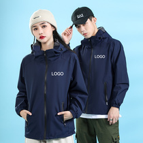 Team three-in-one assault clothes custom printed logo autumn and winter women overalls outdoor sports tooling soft shell jacket men