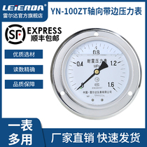 Relda Axial Belt Seismic Pressure Gauge Panel Mounting YN100ZTYN60ZT Pressure Hydraulic Pressure