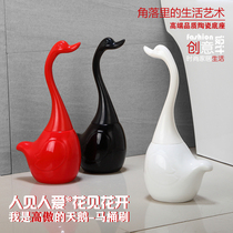 Brush toilet brush no dead corner home creative multifunctional Net red set European practical ceramic toilet cleaning